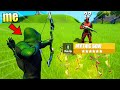 I Pretended to be GREEN ARROW in Fortnite