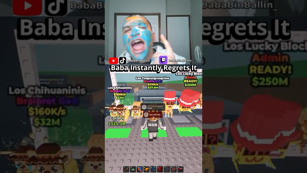 Baba Instantly Regrets It... 💀😭