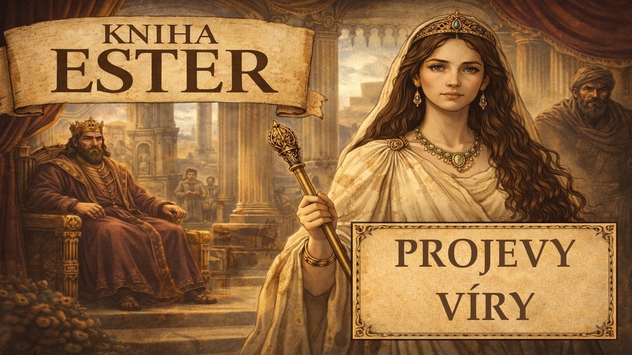 1. 3. Biblická hodina - kniha Ester - Projevy víry (3:1-5:8)