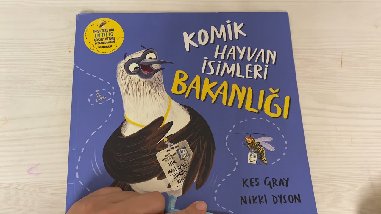 Komik Hayvan İsimleri Bakanlığı - Sesli çocuk kitapları - en iyi kitap önerileri - hayvanlar