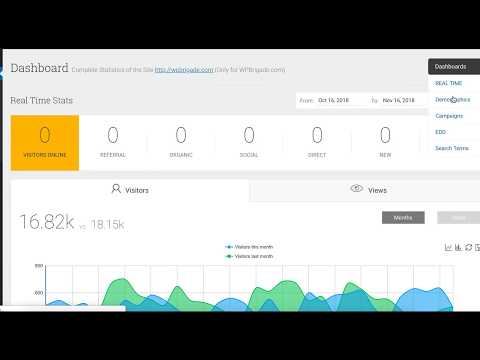 Demographic Stats in Analytify