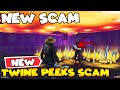 Dumb Scammer Loses GUNS in TWINE PEEKS SCAM! 🤬 (Scammer Gets Scammed) Fortnite Save The World