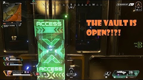 Possibly the first look inside the Apex Vault!!