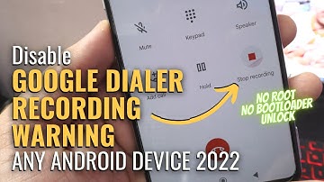 Google CALL RECORDING without announcement ANY ANDROID 2022 - No Root/No Unlock | Tech Talks