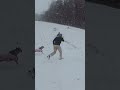 Snow Kayaking