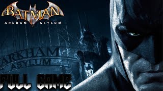 Batman: Arkham Asylum (PS4 Pro 1080p 60fps) Longplay Walkthrough Full Game