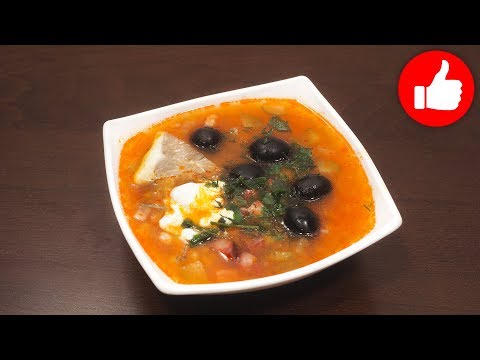 Очень вкусная солянка в мультиварке