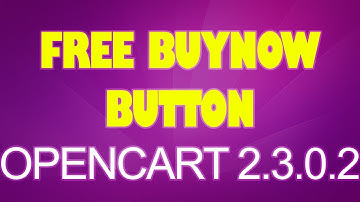 Free Buy now / Checkout Button in Opencart product page - Opencart 2.3.0.3