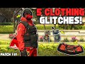 GTA 5 ONLINE TOP 5 CLOTHING GLITCHES AFTER PATCH 1.52! (Colored Duffel Bags,Camo Pouches,Invis Feet)