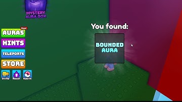 How To Get Bounded Aura in Find the Auras Roblox | Bounded Aura Location In Find The Auras
