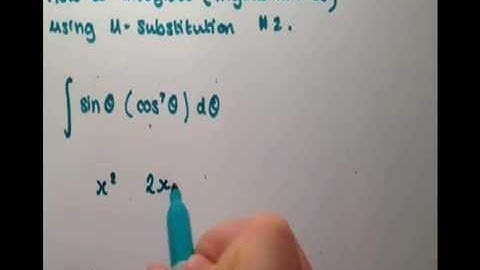 Integrate Using U-Substitution #2