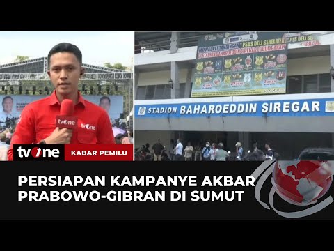 Prabowo Direncanakan akan Hadiri Konser &amp; Kampanye Akbar di Deli Serdang | Kabar Pemilu tvOne