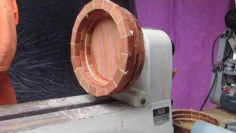 Have you ever wonder what happens when you run a lathe in reverse? IT AINT PRETTY!!!