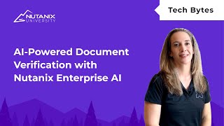 AI-Powered Document Verification with Nutanix Enterprise AI