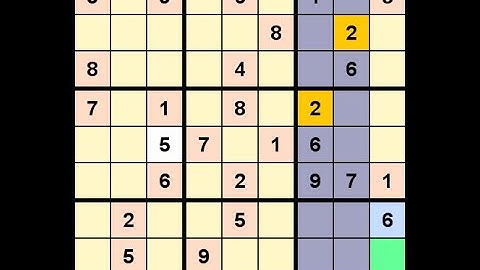 How to Solve Globe and Mail Sudoku Five Star May 14, 2022