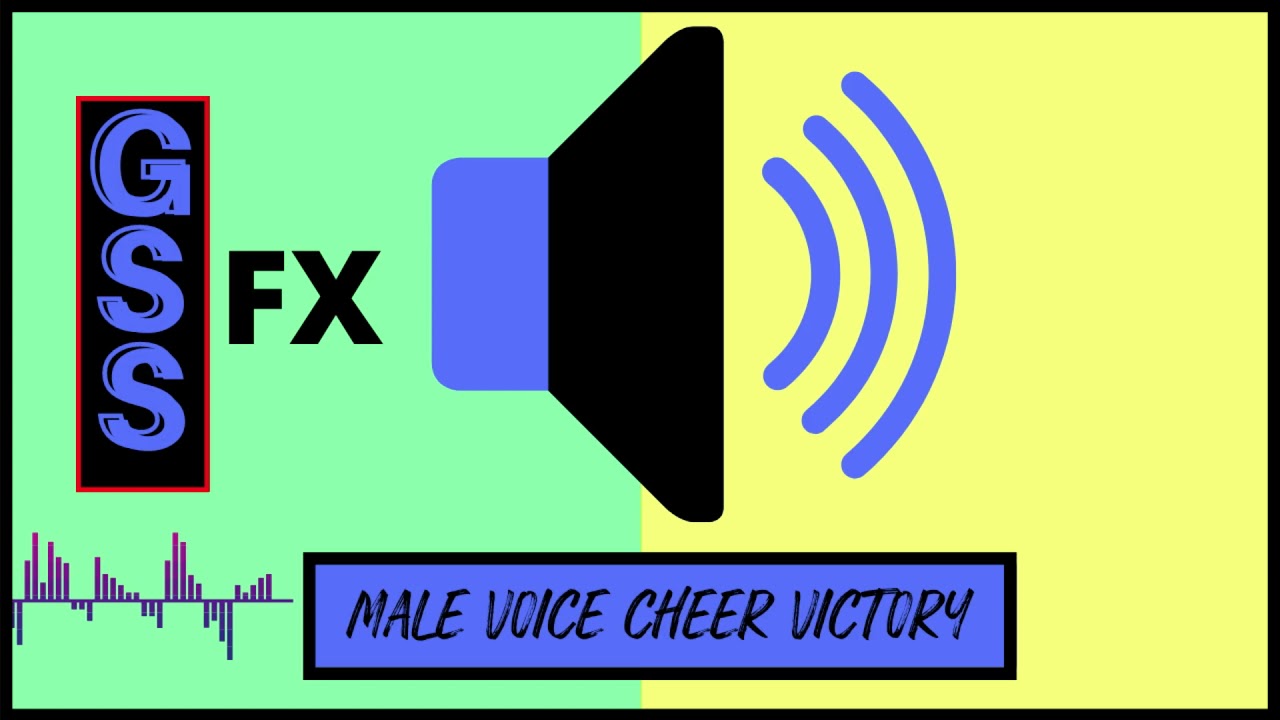 male voice cheer victory Sound Effects HD (No Copyright Sound) YouTube