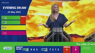 Evening SC winning lottery numbers for May 23, 2025