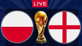 POLAND vs ENGLAND - LIVE World Cup 2022 Qualifier - Football Match