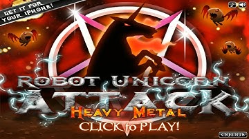 Robot Unicorn Attack Heavy Metal