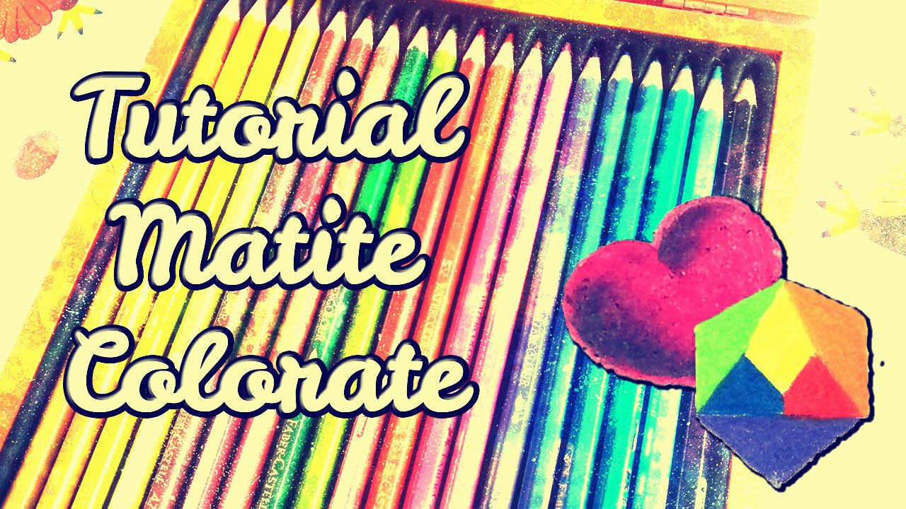 e colorare con le matite colorate