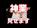 神業を体験！思った以上凄かった！花文字の制作動画
