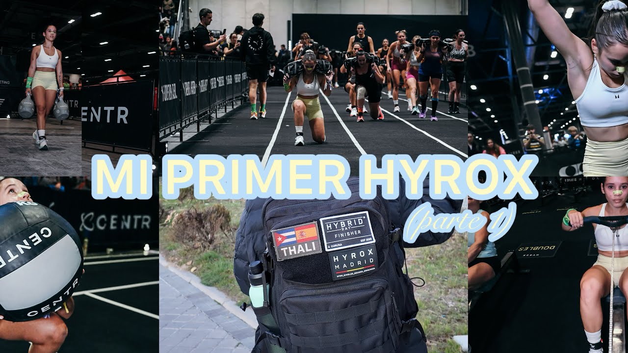 Mi primer HYROX parte 1 , vlog de competi 🥹❤️‍🩹🏃🏽‍♀️