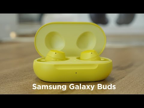 Распаковка Samsung Galaxy Buds / Беспроводные наушники по-новому