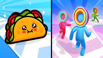 Layer Man Run vs Food Run 2025 Max Level Unlocked Speed Run Gameplay EP 2