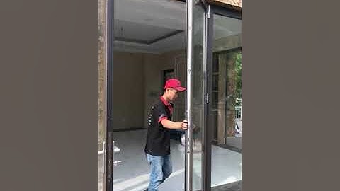 Cửa đi mở xếp trượt 4 cánh