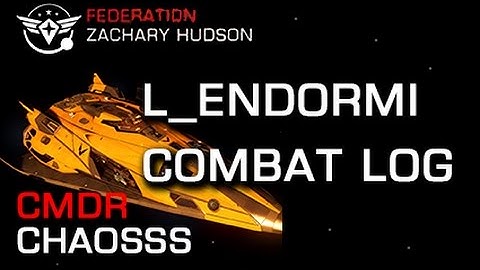 CMDR L_Endormi double combat log