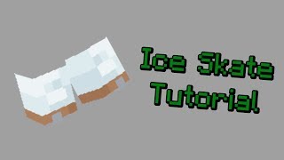 How to Make Ice Skates on Your Minecraft Skin - SKIN-MAS #9