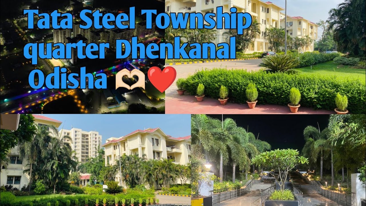 Tata Steel Township Quarter 🏠 Dhenkanal Odisha India #tatasteel #princytitan #odisha