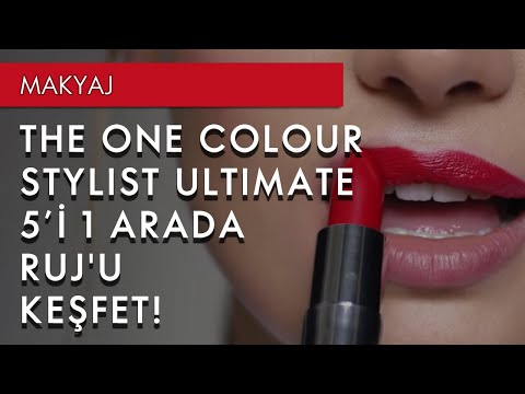 Yeni The ONE Colour Stylist Ultimate 5’I 1 Arada Ruj'u Keşfet!