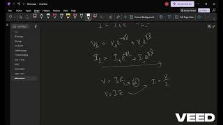 Derivation of Reflection Coefficient