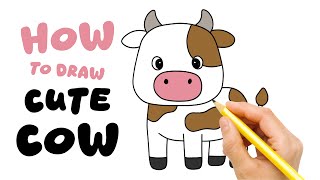 How To Draw A Cute Cow - KIDS DRAWING screenshot 5