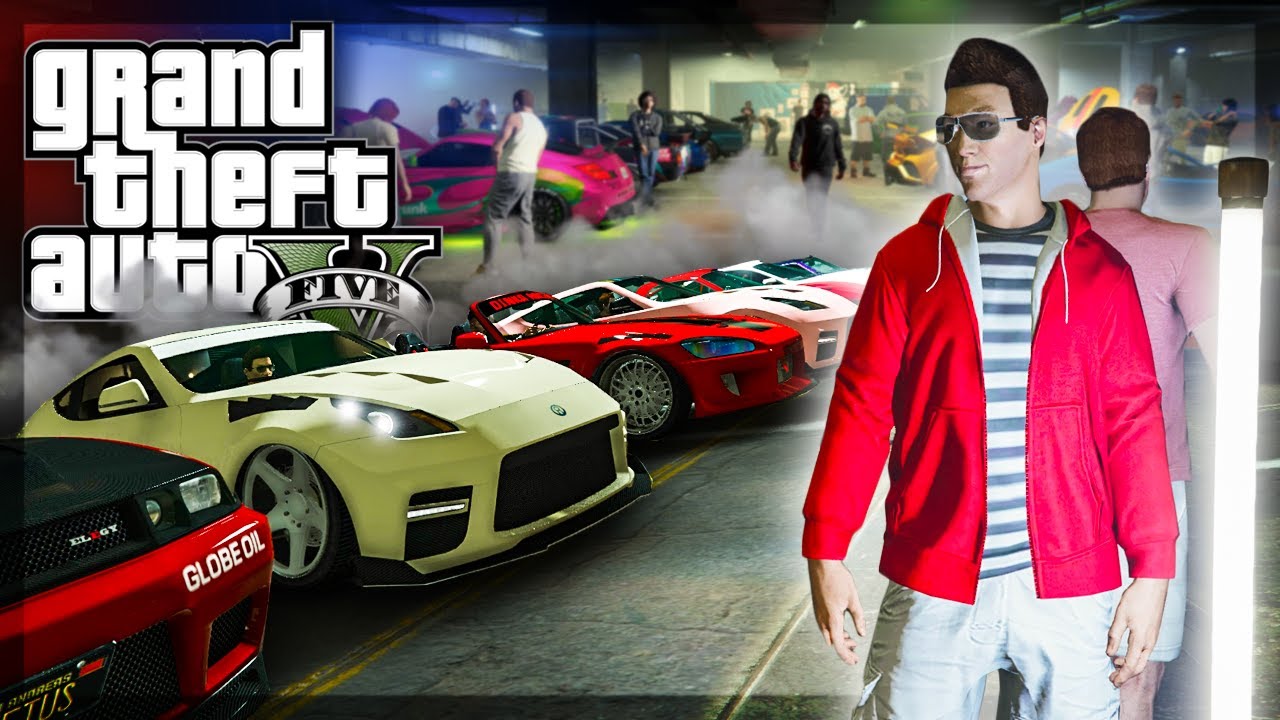 GTA 5 Online Los Santos Tuners DLC! (Car Meets, Stance Cars