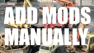 How to manually add mods to ROADCRAFT | New Updated video out. Check description.