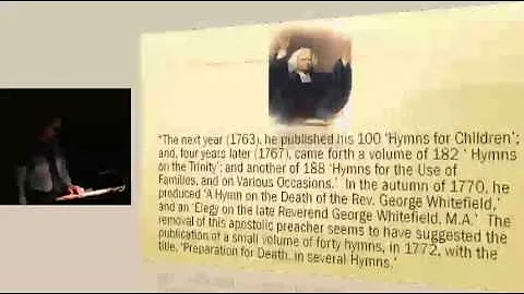 101017pm - The Life and Hymns of Charles Wesley