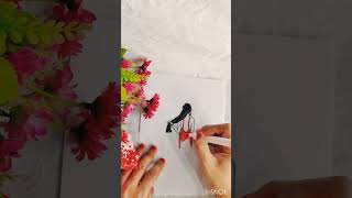 Desain busana kolase#diycrafts #drawing #painting #art