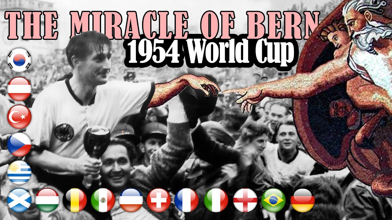 1954 World Cup ⚽ GERMANY🏆 Road to victory 🎖️