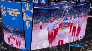 WARRIORS FILIPINO HERITAGE NIGHT FULL HALFTIME SHOW 2026. By: Dancelโs Academy of Tae Kwon Do (3/27)