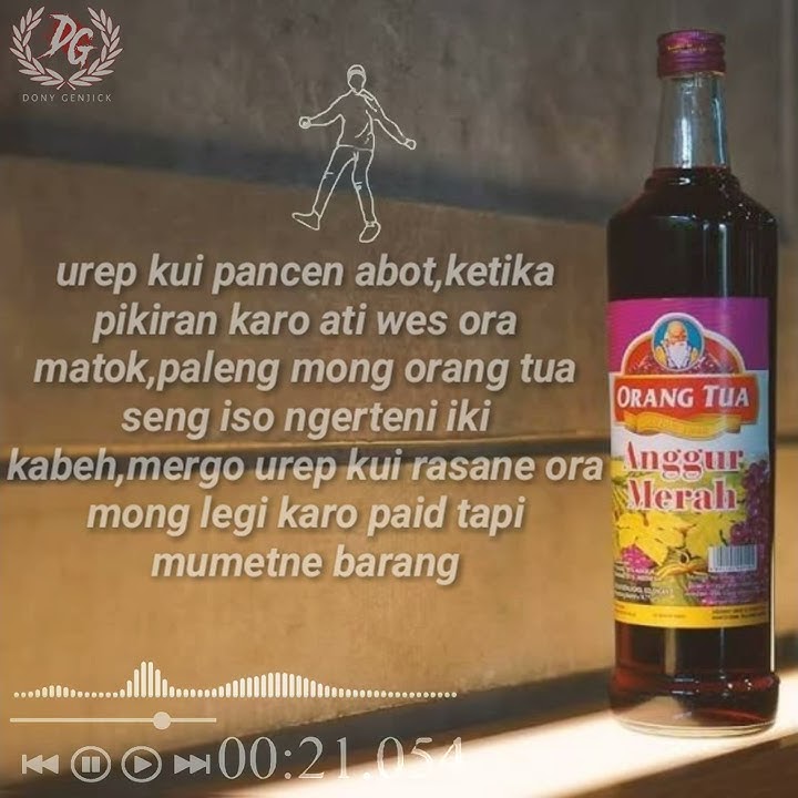 Status WA terbaru anggur merah cap OT spektrum audio DJ mambotu