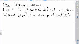 CA Calculus BC Video Lesson 4-1 Riemann Sums