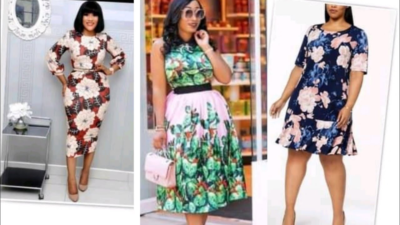 Ankara dresses with chiffon for Nigerian beauties - Legit.ng