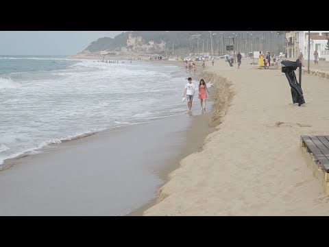 Sense sorra a la platja d'Altafulla, altre cop