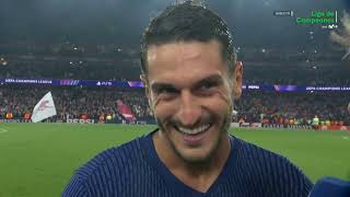Reacción de Koke Arsenal 1-0 Atlético Madrid goles