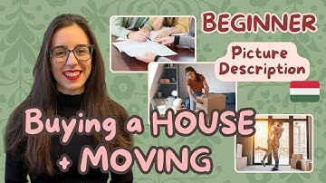 Buying a HOUSE & MOVING - Beginner Listening (Slow Hungarian Comprehensible Input)