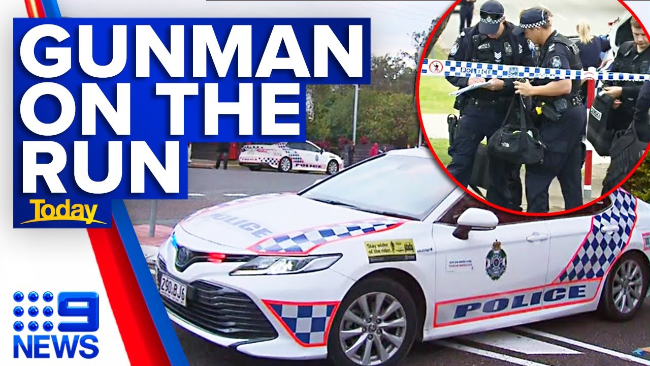 Man shot dead in front yard of Brisbane home | 9 News Australia - YouTube