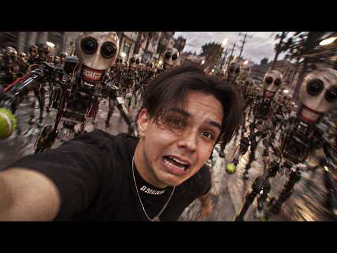 UMA MULTIDÃO DE ANIMATRONIC INVADIRAM A CIDADE...