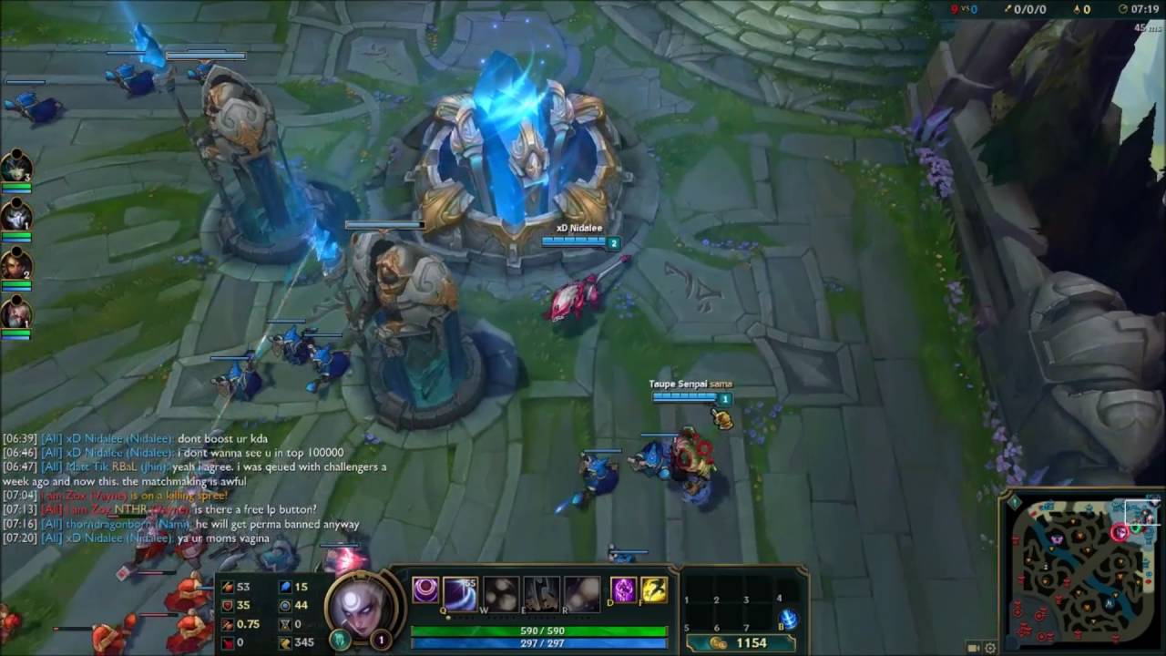 Nidalee Intentionally Feeding